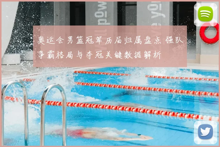 奥运会男篮冠军历届归属盘点 强队争霸格局与夺冠关键数据解析